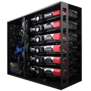 Future ETH Mining PC 以太幣礦機 RX570 6張顯示卡